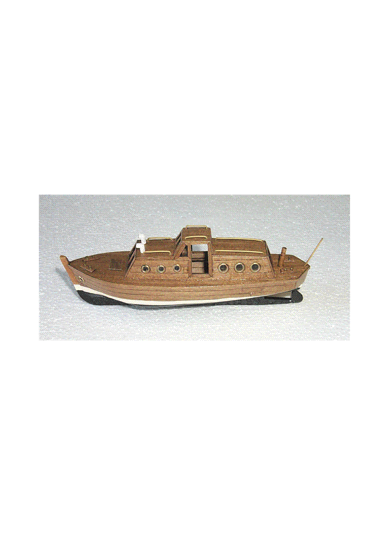 Barca diesel da montare mm 125x35x43 - Quantità 1